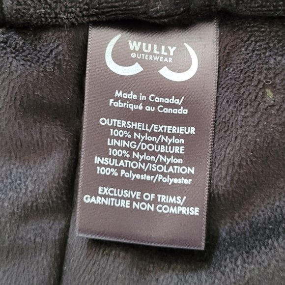 Wuxly (formerly Wully) Doe Army Green Vegan Parka - Size Small - Picture 12 of 15